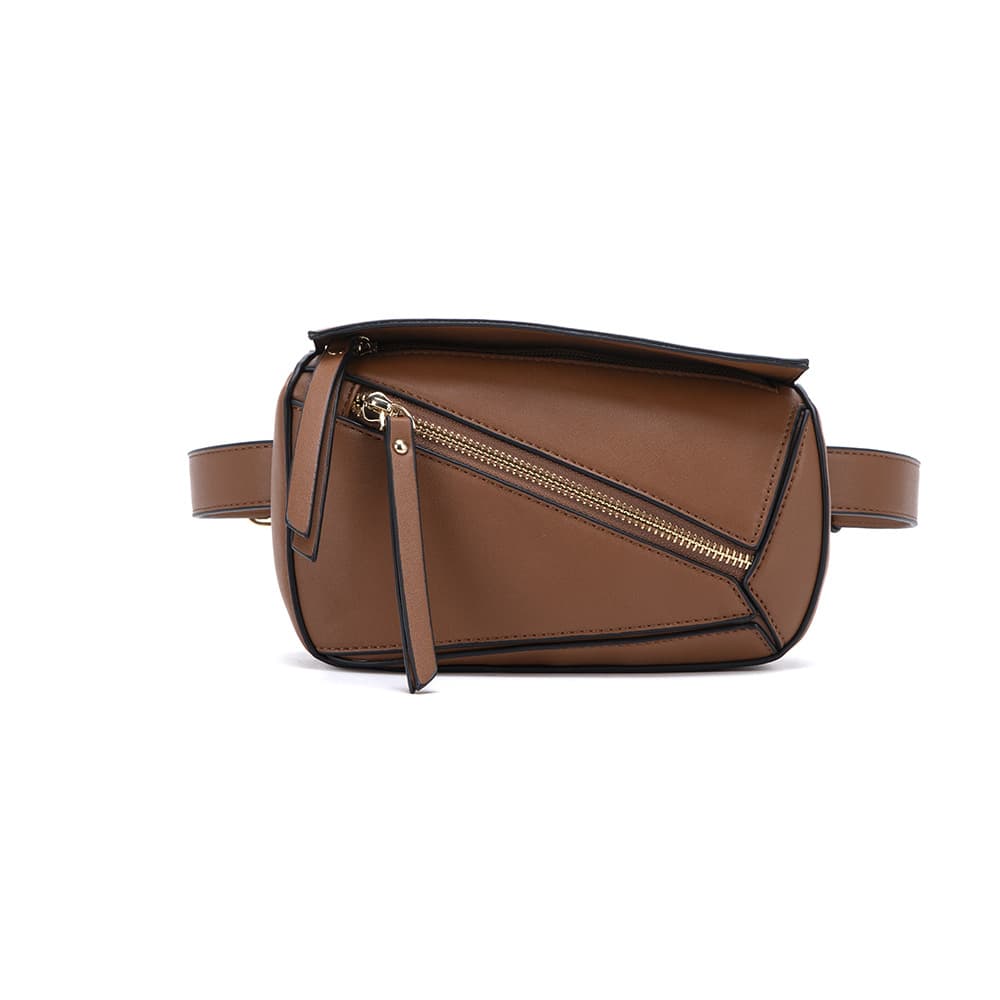Geometric stitching women's bag portable pillow shoulder crossbody bag large capacity 2026 new waist bag hobo bag