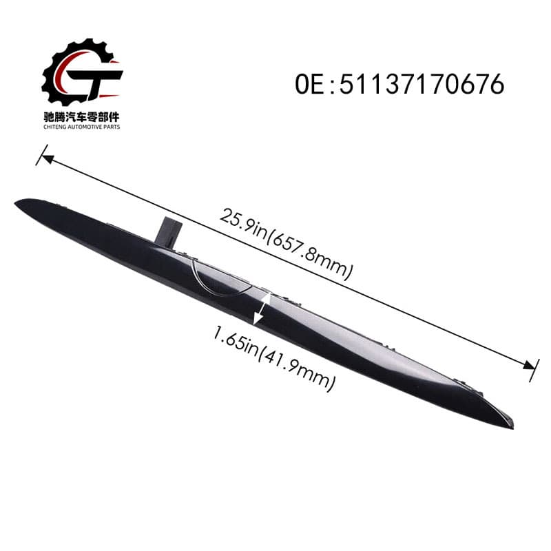 51137170676 Compatible with BMW X3 E83 2004-2010 Tailgate Handle Assembly