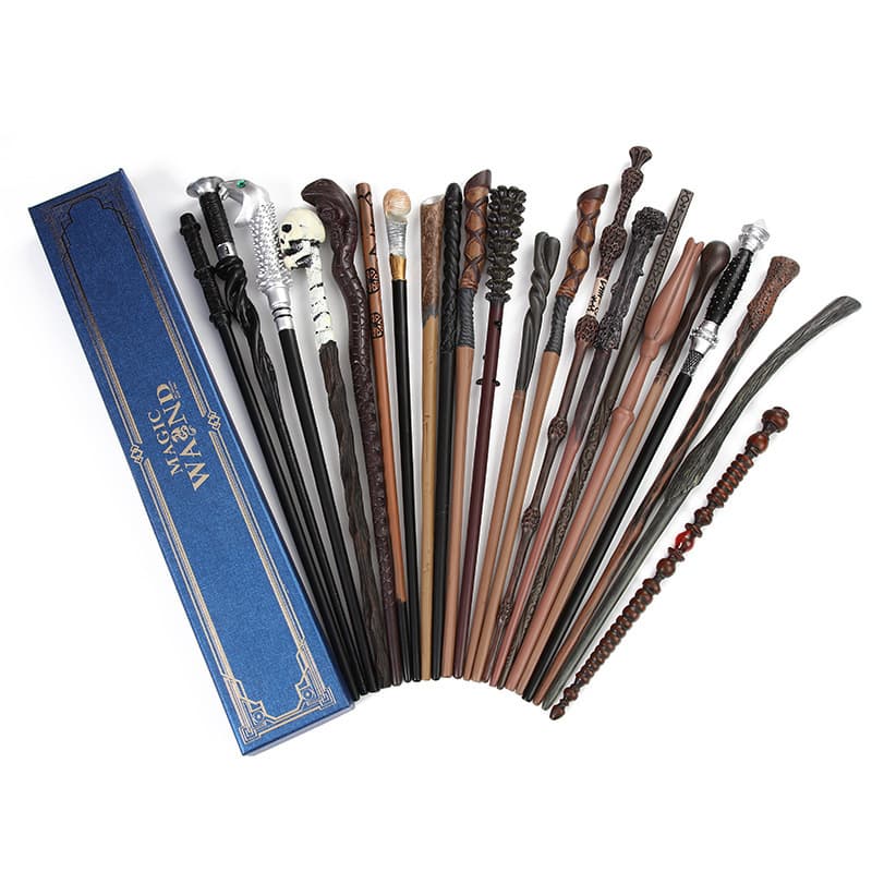 Harry Potter wand accessories, metal core magic wand, elderflower props, Hermione and Dumbledore birthday gifts