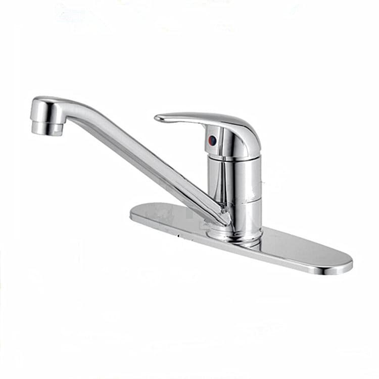 Kitchen sink faucet long nozzle zinc alloy rotating hot and cold mixer faucet Other default items None