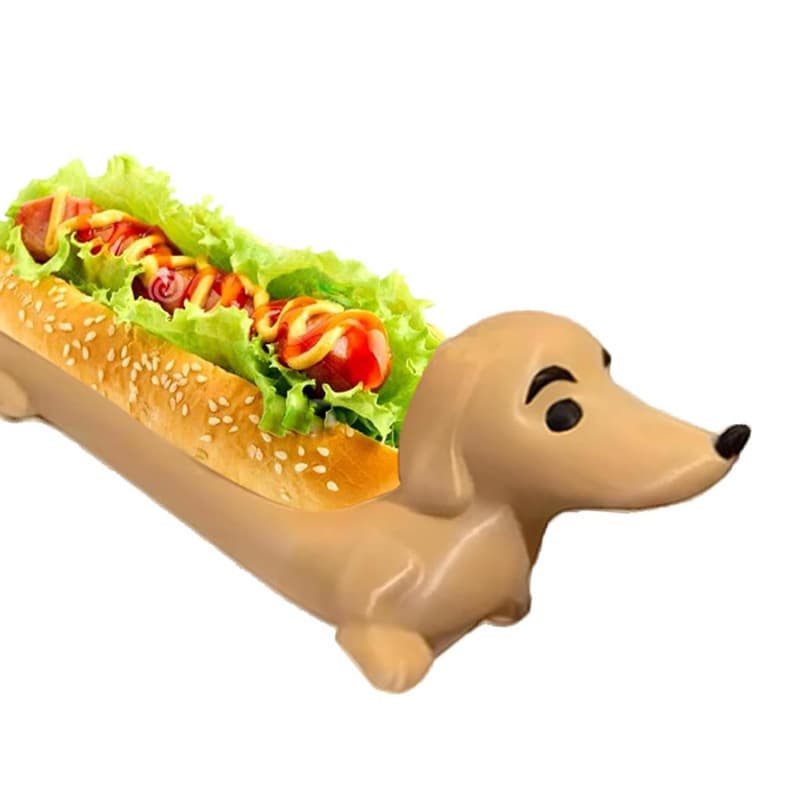 New Product for Independent Site: Hot Dog Dachshund Tray, Sausage Dog Hot Dog Tray Snack