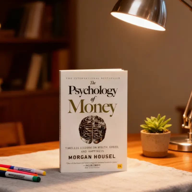 The Psychology of Money by Morgan Housel Cross-border Drop Shipping Labeled
