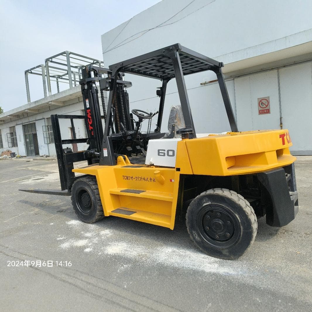TCM 6 Ton Forklift TCM FD60Z Forklift with Japanese Isuzu Diesel Engine