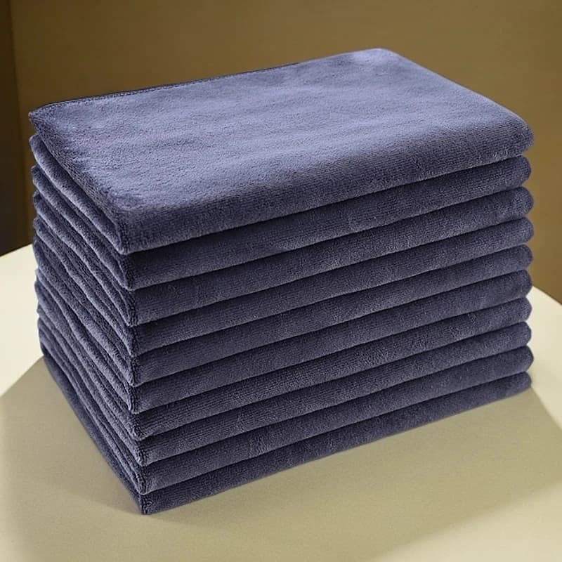 Wholesale towels for beauty salons and barber shops, special thickening with customized logo for hairdressing and beauty, super absorbent and non-shedding