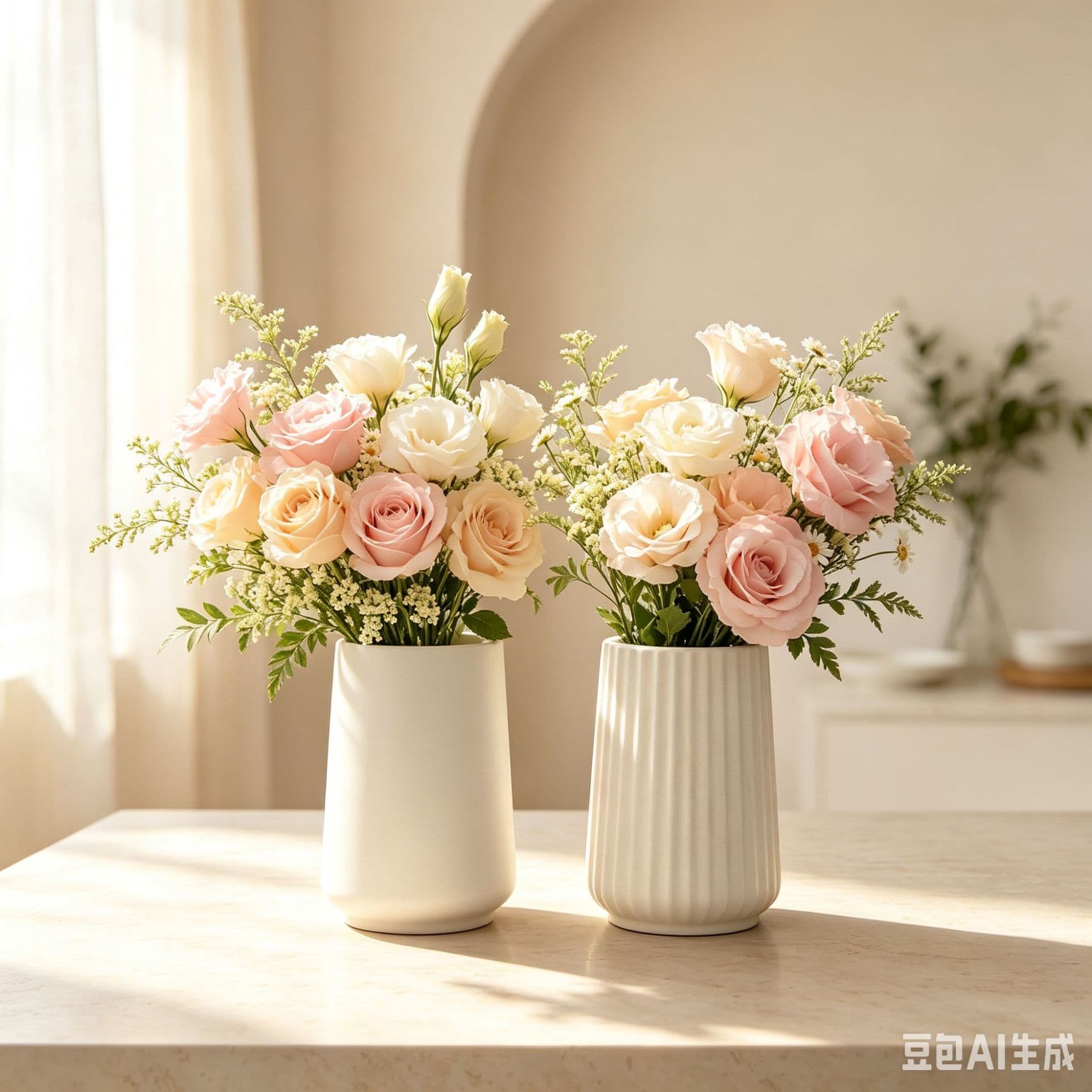 DIY Glossy Striped Vase Pen Holder Storage Box Desktop Ornaments Aromatherapy Plaster Candle Cup Silicone Mold