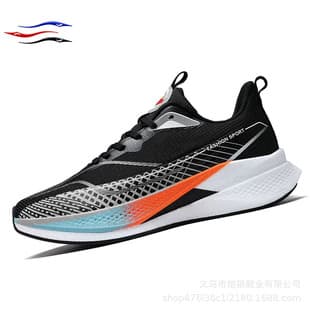Men's Sports Shoes Summer Breathable Wear-resistant Casual Running Shoes Quanzhou Sport Style Men's Running Shoes Cross-border Shoes