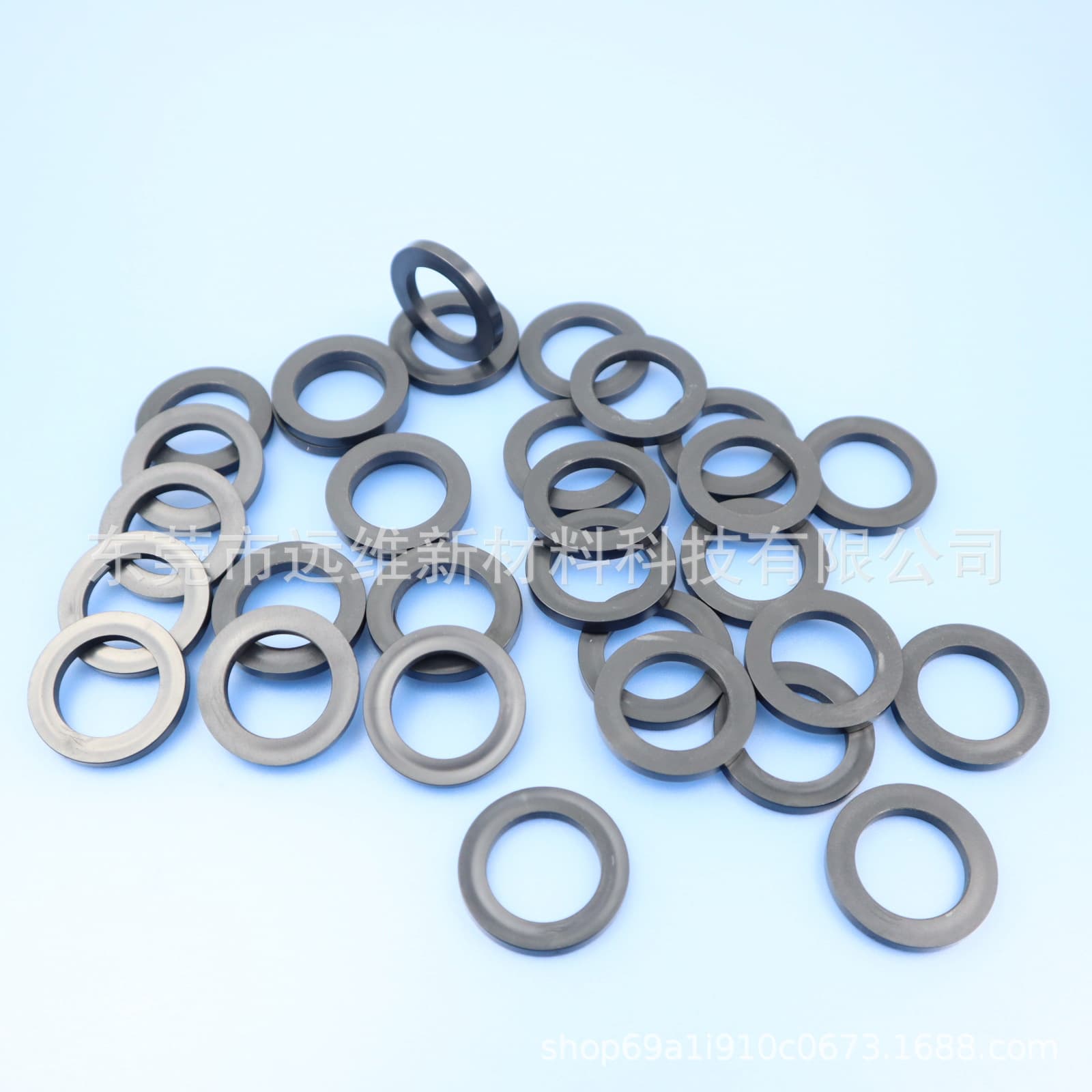 Wholesale nylon gasket hardware accessories nylon gasket nylon O-type gasket mechanical nylon sealing ring wear-resistant gasket