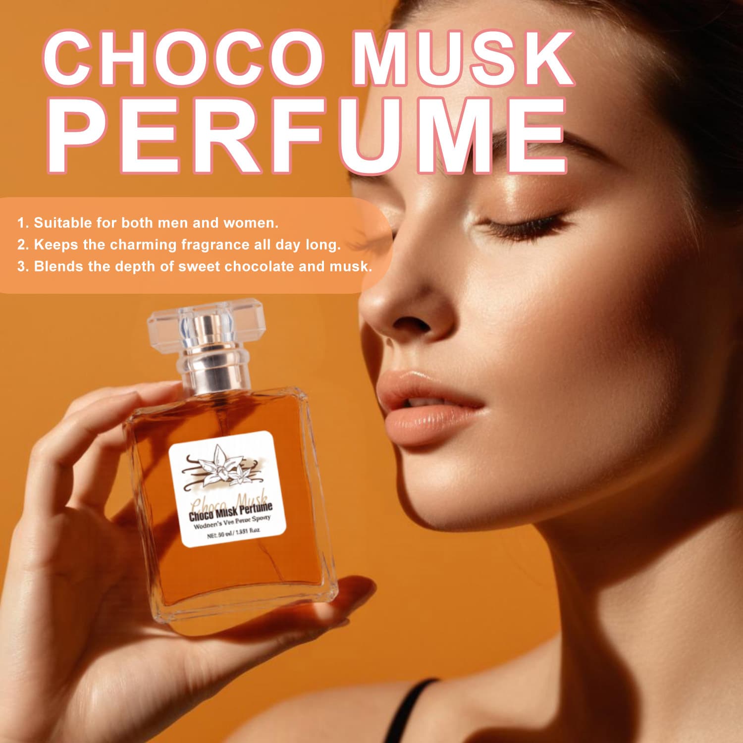 Cross-border Hot Selling Choco Musk Perfume Long-lasting Fragrance Women's Perfume Wholesale
