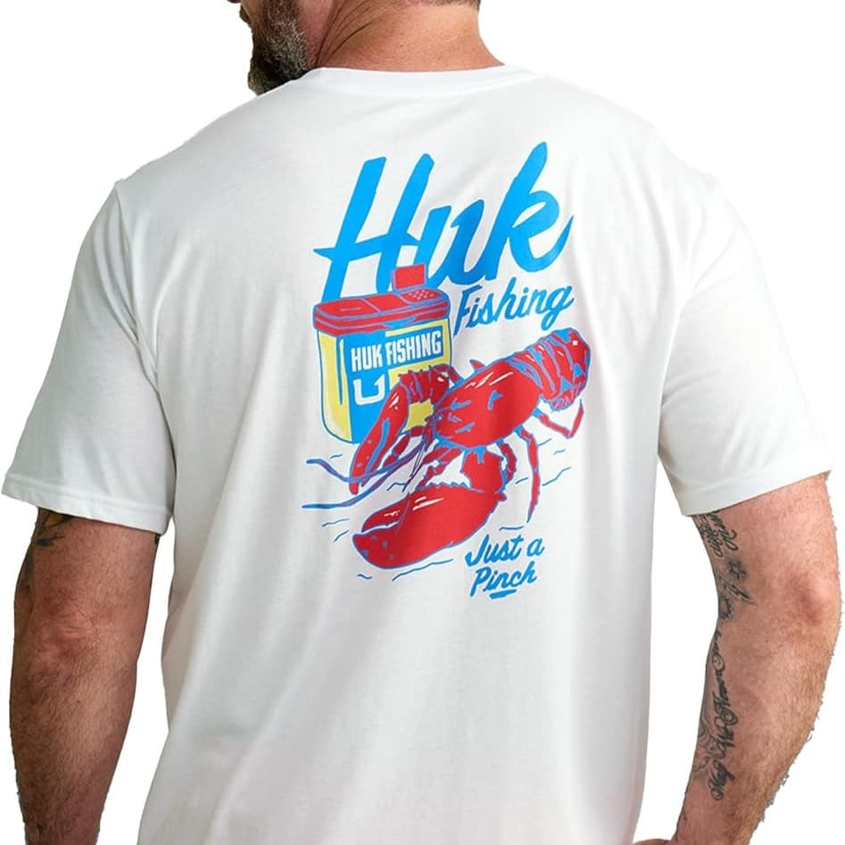 Cross-border European and American trendy graphic shirt short-sleeved high-performance men's H fishing quick-drying UKT white men's short-sleeved T-shirt