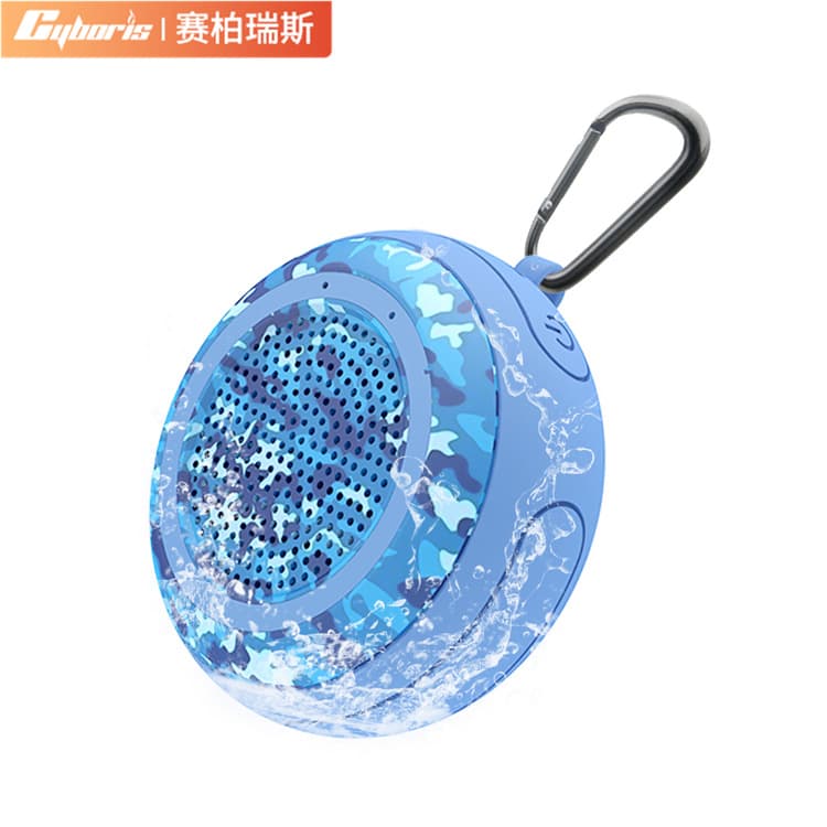 Cyboris IPX7 Waterproof Bluetooth Speaker, Floating Waterproof Audio, TWS Interconnection, Card Mini Portable Cycling