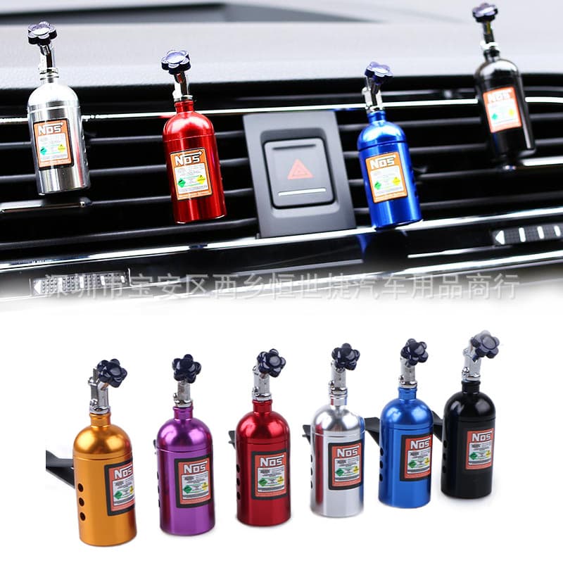Factory Direct Car Perfume Creative Car Air Vent Deodorizer Modified NOS Vent Aroma Bottle