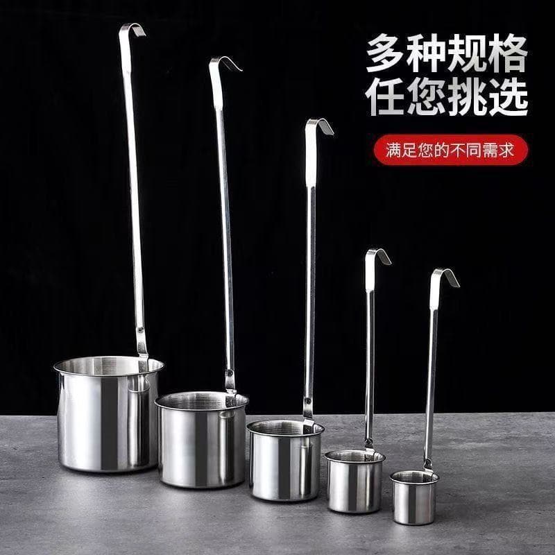 Non-Magnetic Stainless Steel Alcohol Measure, Universal Kitchen Wine Scoop for Various Apertures