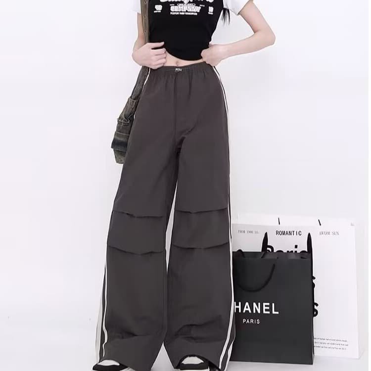 Paratrooper Pants Unisex High Street Trendy American Casual Cargo Pants