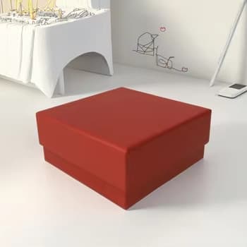 Wedding Red Jewelry Box, Watch Bracelet Souvenir Packaging, Custom Logo, Bulk Square Design