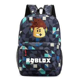 Cross-border Roblox Game Themed Starry Sky Backpack for Men and Women, Laptop Bag for High School Students, 2025 New Style