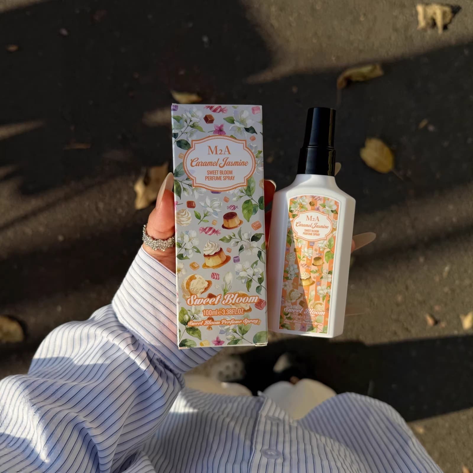 M2A Cross-Border Non-Alcohol Perfume Fragrance Spray Body Sweet Floral Vanilla Long-Lasting Scent TEMU Hot-Selling Export