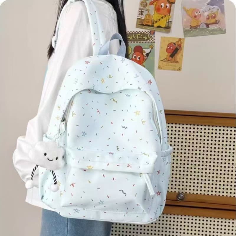 Atmospheric girl schoolbag, lightweight and good-looking, junior high school and primary school student campus large-capacity backpack student backpack