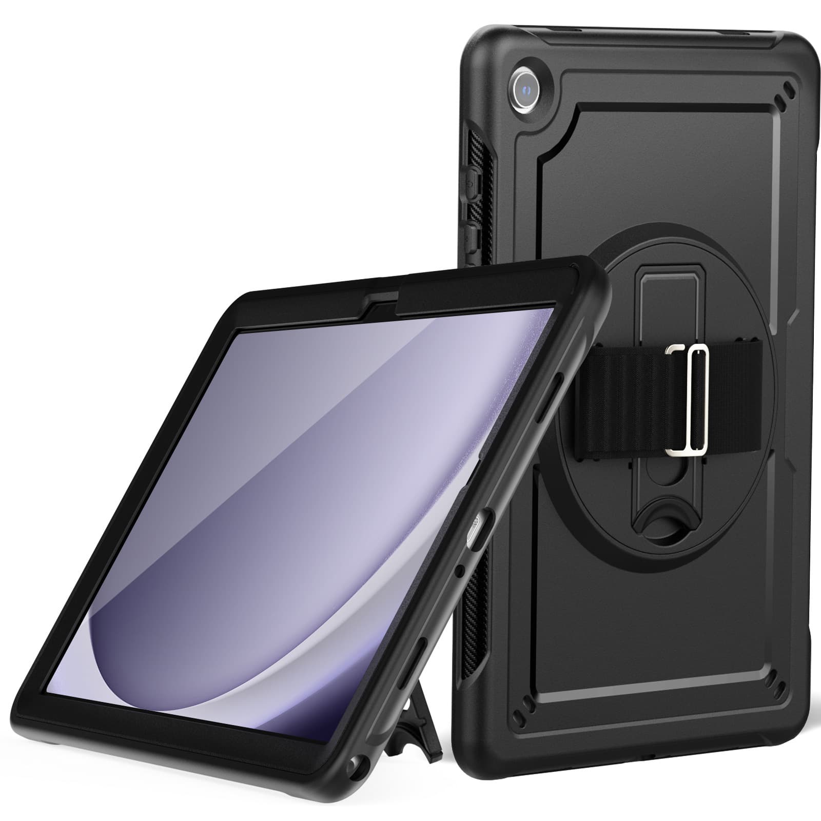 Suitable for Samsung tablet protective case TabA9+ anti-fall tablet protective case 11-inch protective shell rotating stand portable