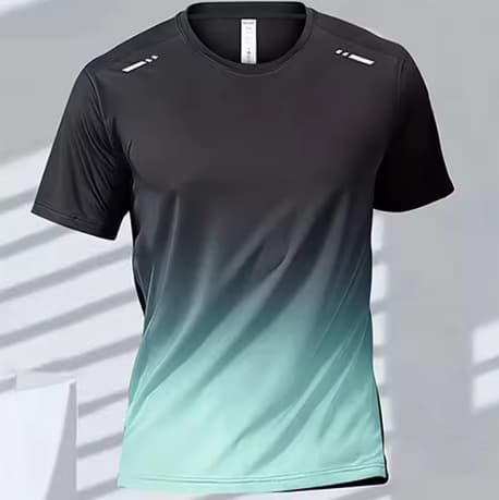 Men's Quick-Dry T-Shirt Casual Comfortable Loose Breathable Factory Direct Clean Fit