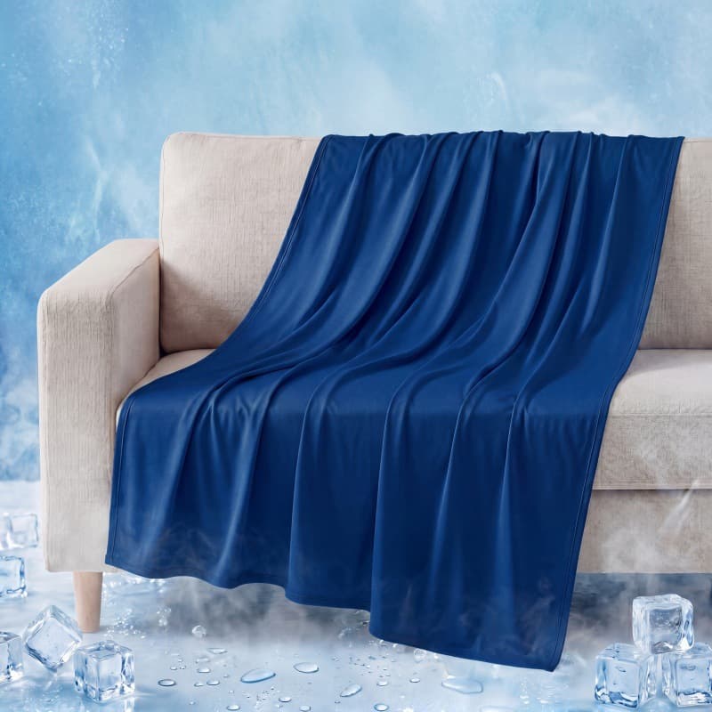 2026 New Hot-Selling Cooling Blanket from Factory Direct - Nylon-Spandex Throw Blanket, Nap Blanket, Air Conditioning Blanket, Leisure Blanket