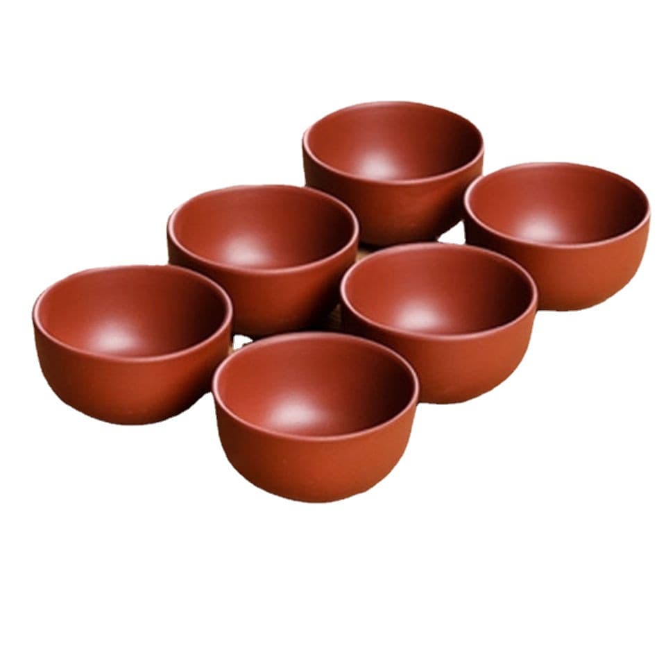 Zisha Kung Fu Tea Set Zhu Ni Fully Handmade Personal Tea Cup Zisha Master Cup Water Cup Stock Ceramic Small Tea Cup