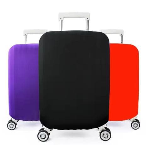 Suitcase Cover Dustproof Printed Travel Protector Thickened Elastic Bag Cover for Combination Lock Luggage