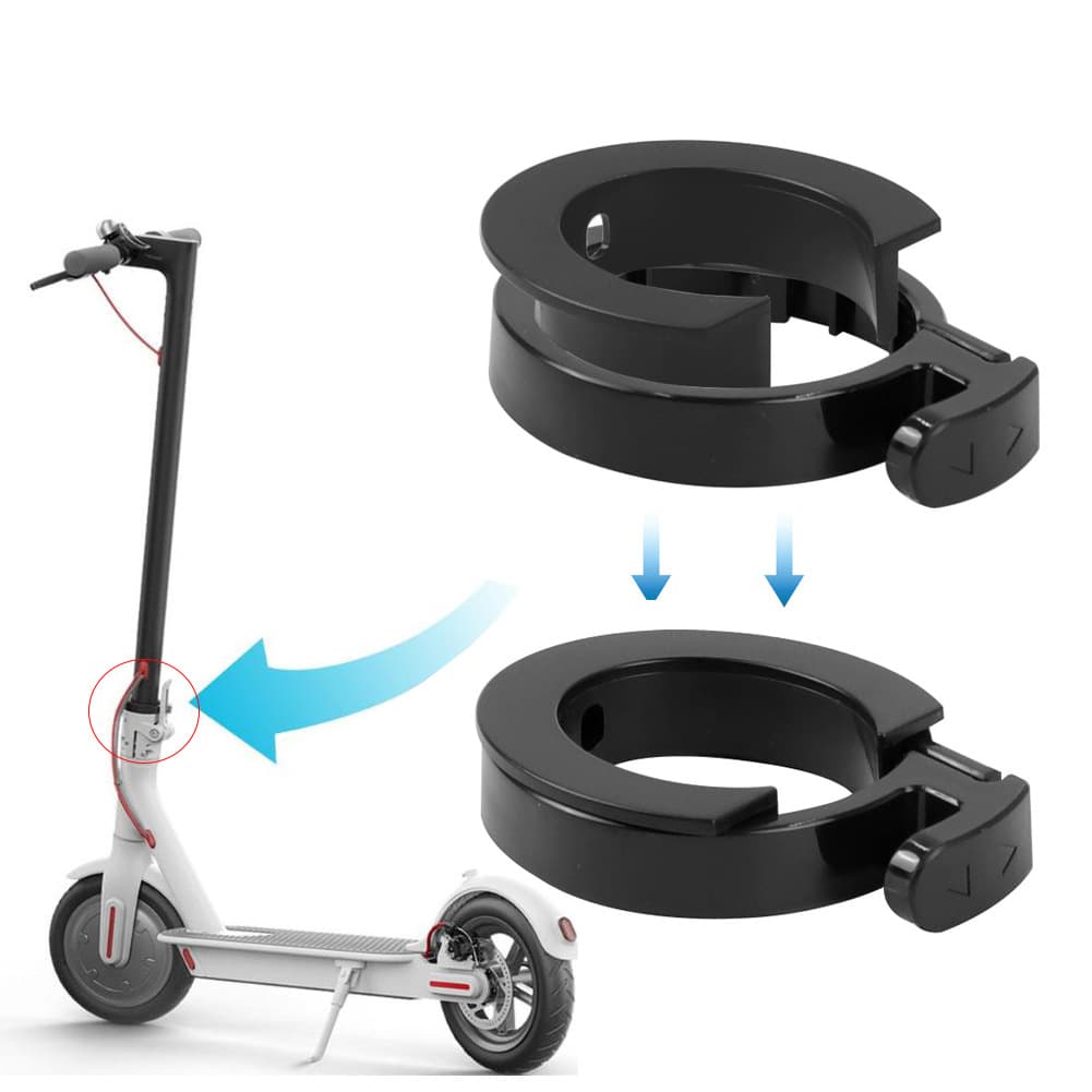 Xiaomi M365/Pro Electric Scooter Folding Ring Lock Parts Inner And Outer Circle Plastic Material 7.5*5cm Size No Voltage