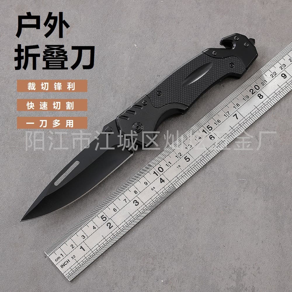 Camping Outdoor Folding Knife Stainless Steel Portable Fruit Knife Folding Knife No Lock Small Knife Portable Knife