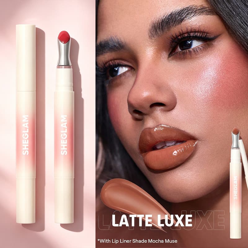 Sheglam Lip Gloss Water Shine Lipstick Moisturizing Nourishing Lip Tint Lip Gloss Mirror Lip Gloss