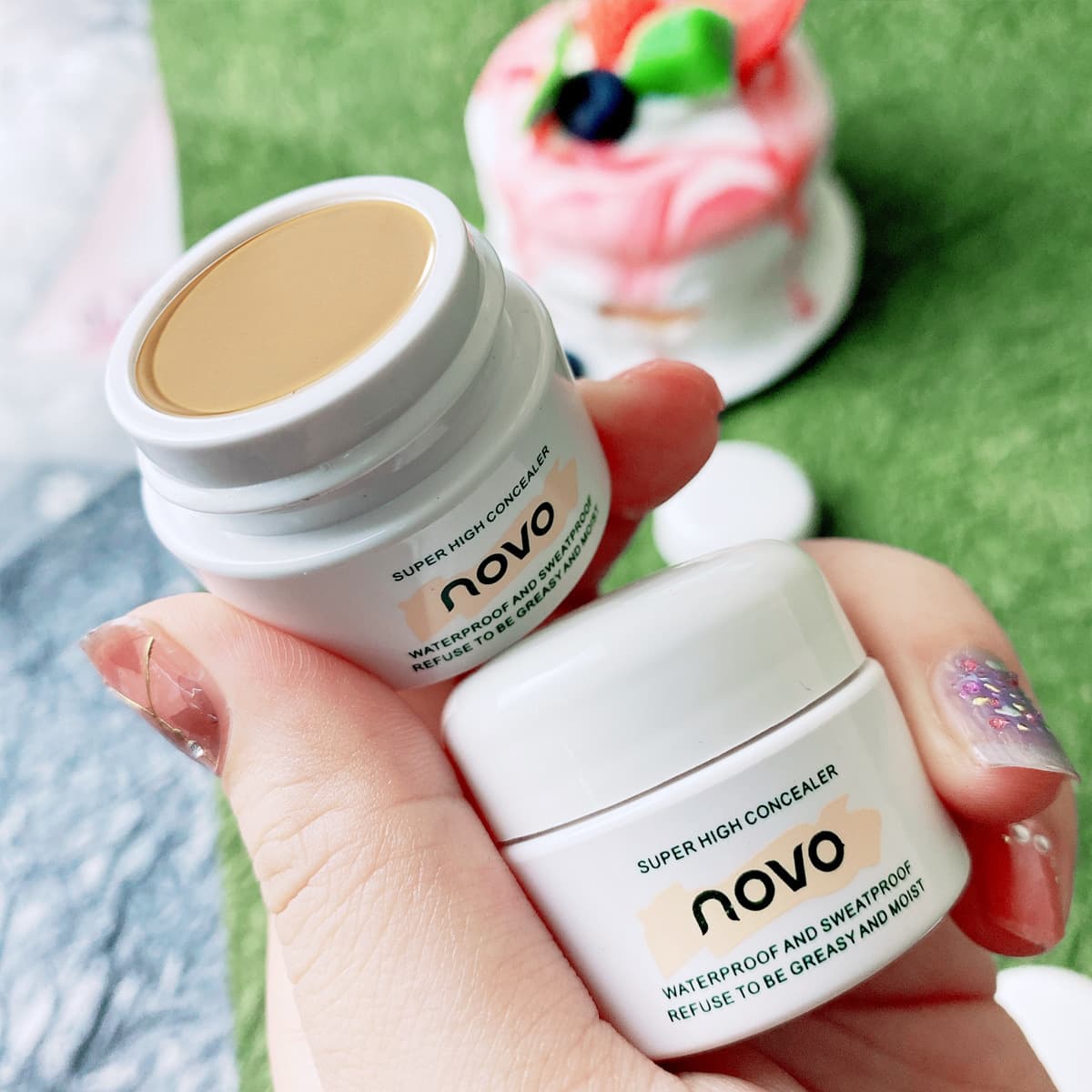 NOVO Concealer, Same Style as TikTok and Kuaishou, Affordable Student Niche Brand Foundation Stick HOJO Concealer