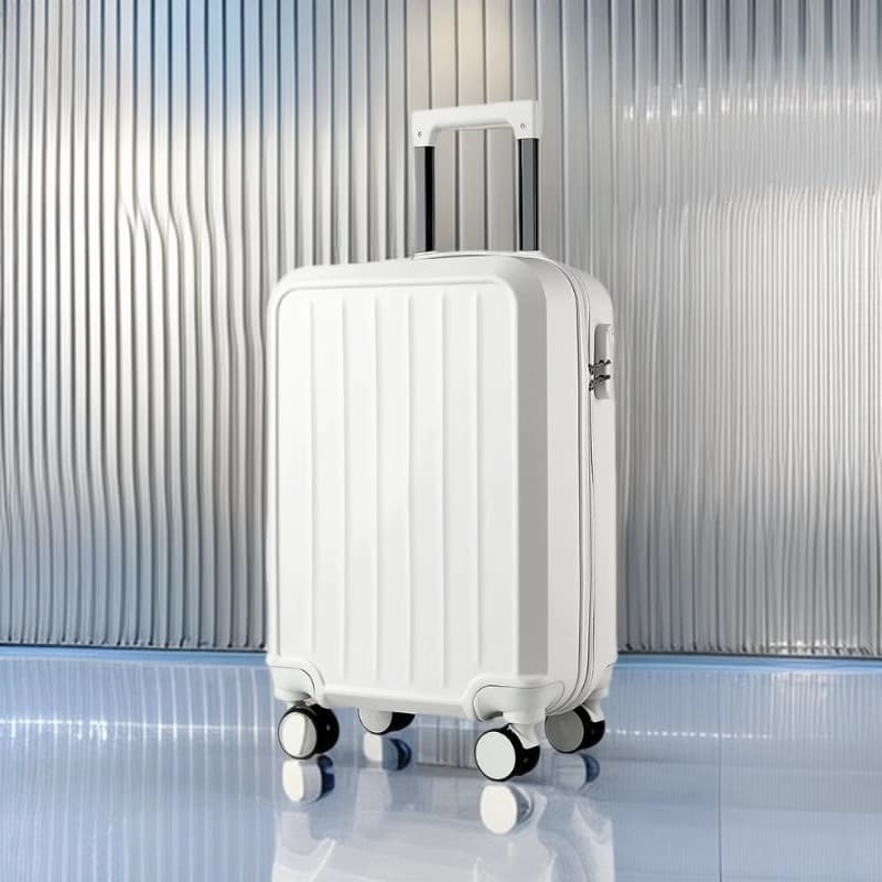 PP Trolley Case Drop-Resistant Gift Box Deformation-Resistant 20-Inch Carry-On Suitcase Luggage Kids Universal Wheel Travel Case Lightweight