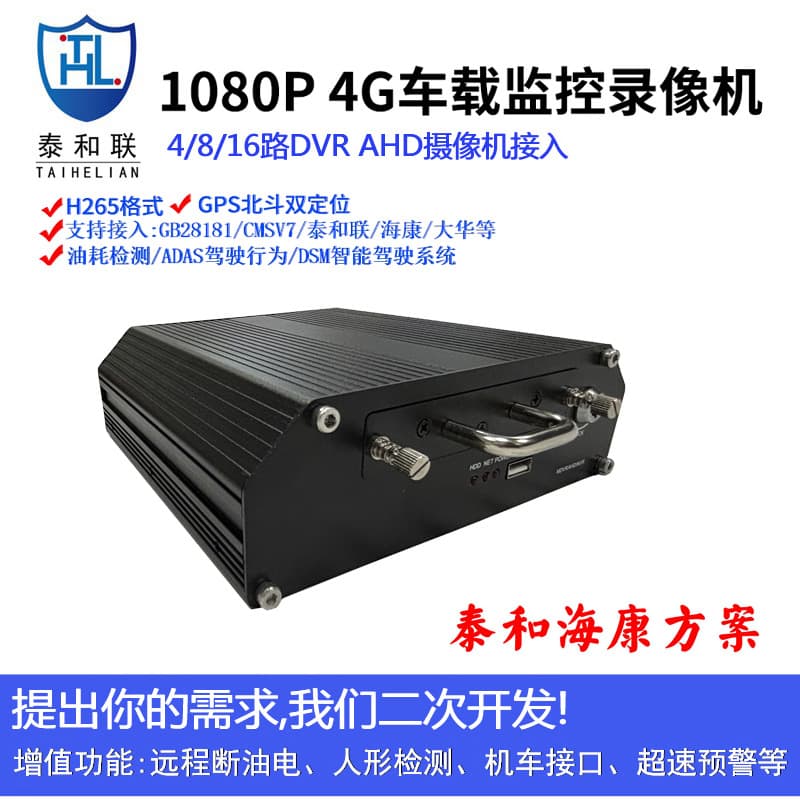 DVR/AHD Vehicle-Mounted Surveillance Hard Disk Recorder DS-MI9508-KK/GLE, DS-MI9508-KK/GLF