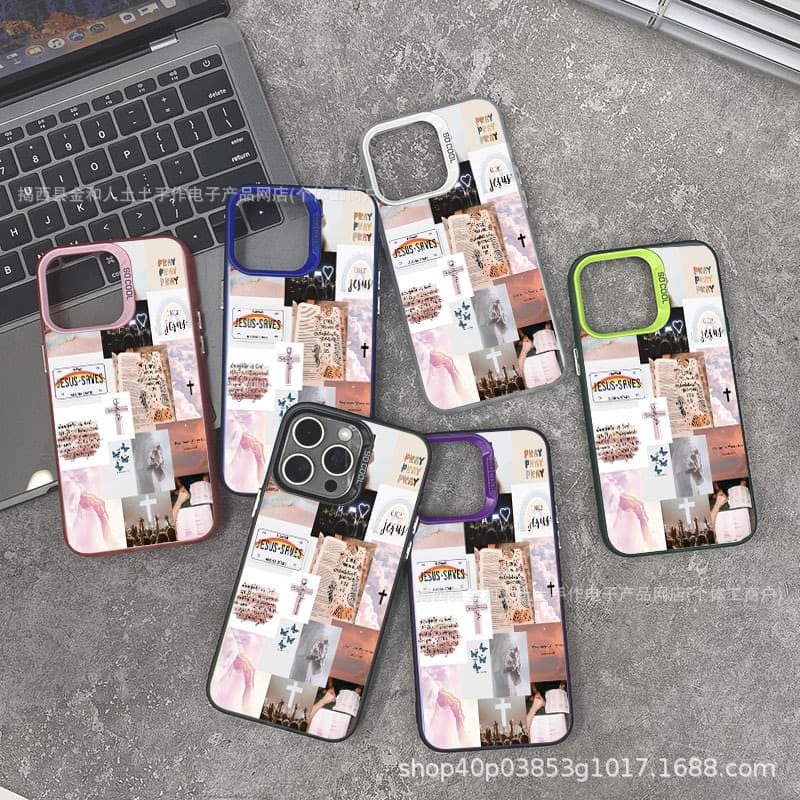 Cross-border applicable Apple 17 mobile phone case 16/15 women x new 14 cartoon iPhone 13 hot model xr/8