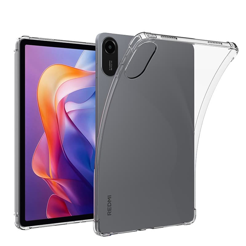 Compatible with Redmi Pad 2 Protective Case 2025 Four-Corner Airbag Drop-Proof Transparent SE 8.8 11 Inch