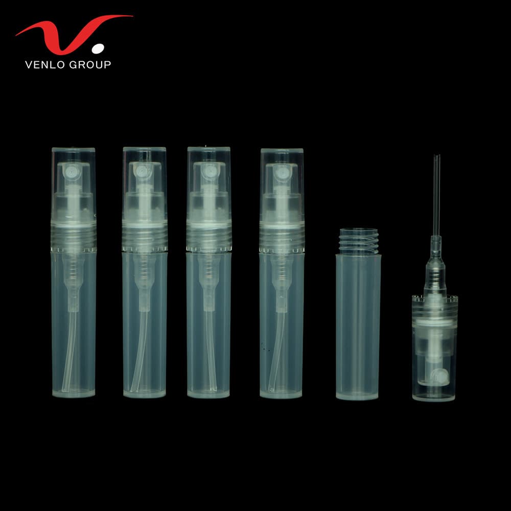 High-Quality 2ml Mini Spray Bottle Perfume Sample Bottle Trial Bottle Screw-Top Reusable Spray Bottle