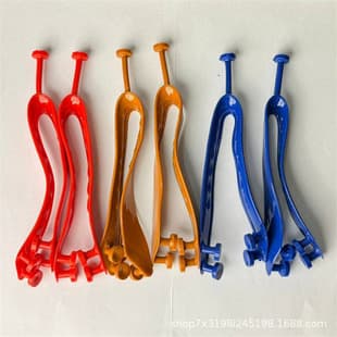 Men's Flip-Flop Straps, Five-Point PVC Toe Separator Straps, Replacement Accessories