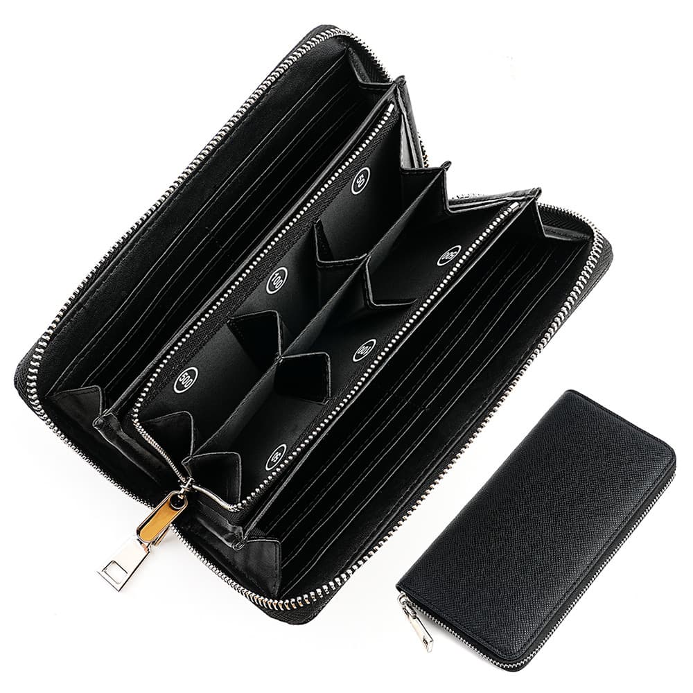 Japan Amazon Rakuten New Women's Long Compartment Wallet Men's Compartment Coin Bag Compartment Wallet