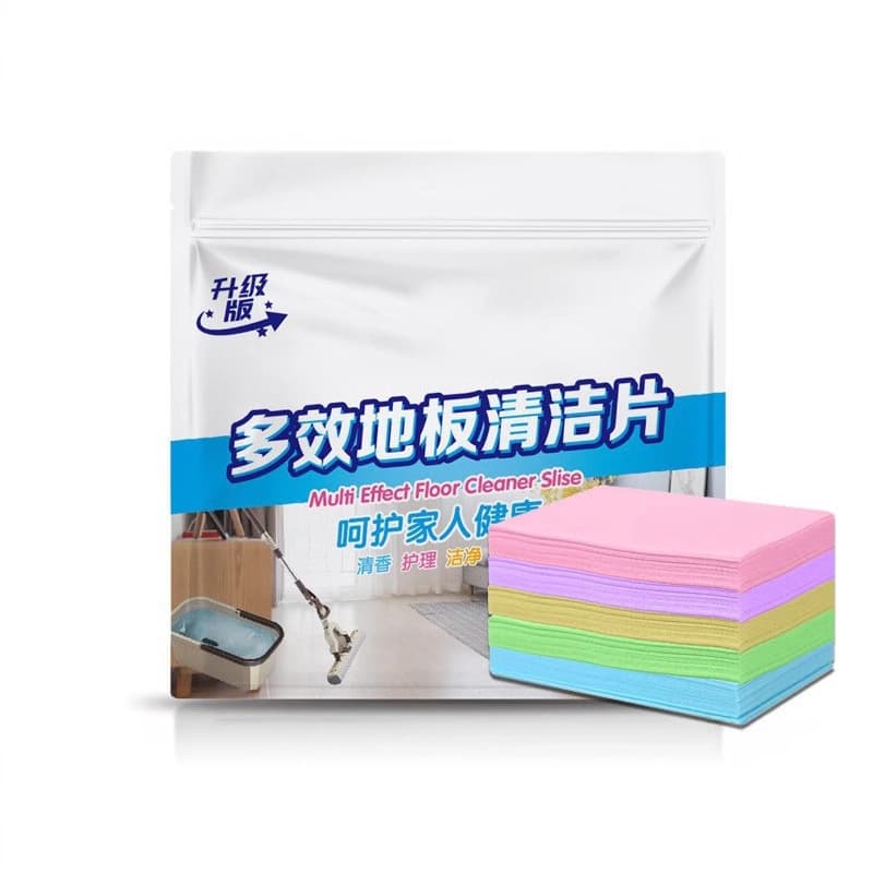 Multi-purpose Wood Floor Cleaning Tablets, Tile Cleaner, Strong Decontamination, Stain Removal, Disinfection, Floor Wax, Household Use