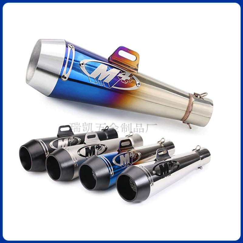 Motorcycle modified Yamaha TMAX500 Kawasaki Huanglong 600 modified accessories large displacement M4 exhaust pipe universal