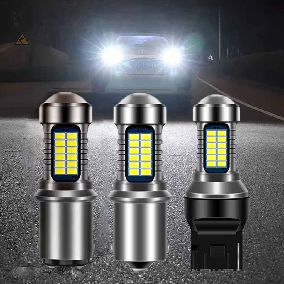Car LED reversing light 1156 turn signal T20 1157 brake light super bright led tail light bulb