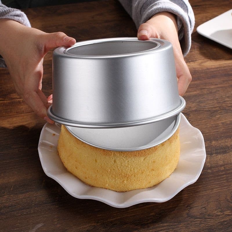 Baking Tools Chiffon Cake Mold Removable Bottom Round Non-Stick 6/8/10 Inch Baking Set for Home Oven