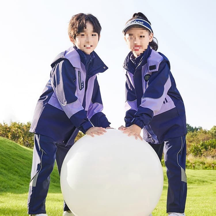 Elementary school uniforms, winter velvet jackets, junior and high school student class uniforms, three-piece spring and autumn kindergarten uniforms, thickened