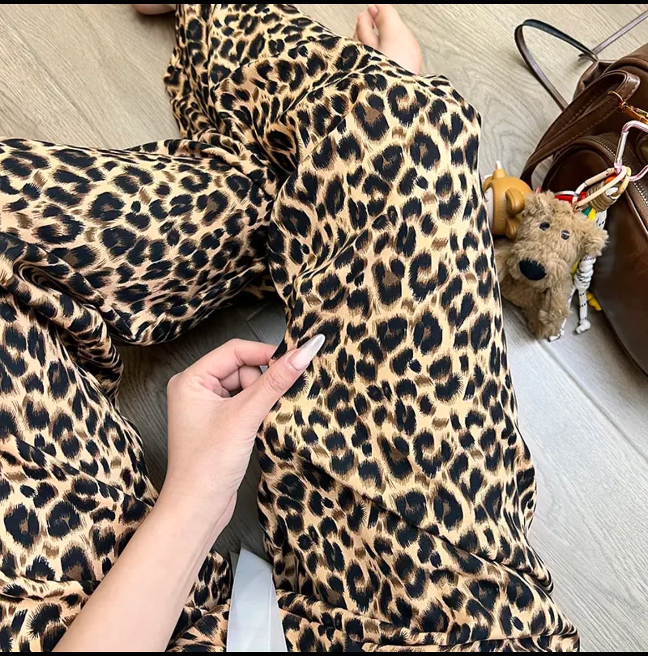 2026 New Cotton Silk Summer Women's Thin Plus Size Outer Wear Rayon Wide Leg Pants Maternity Pants Summer Sleep Pants Loose Fit