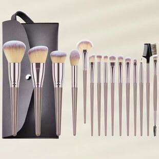 New Export Style Makeup Brush Set, Giant 7-Piece, 10-Piece, 15-Piece Makeup Brush Set, Eyeshadow Brush, Makeup Tools, Long Handle