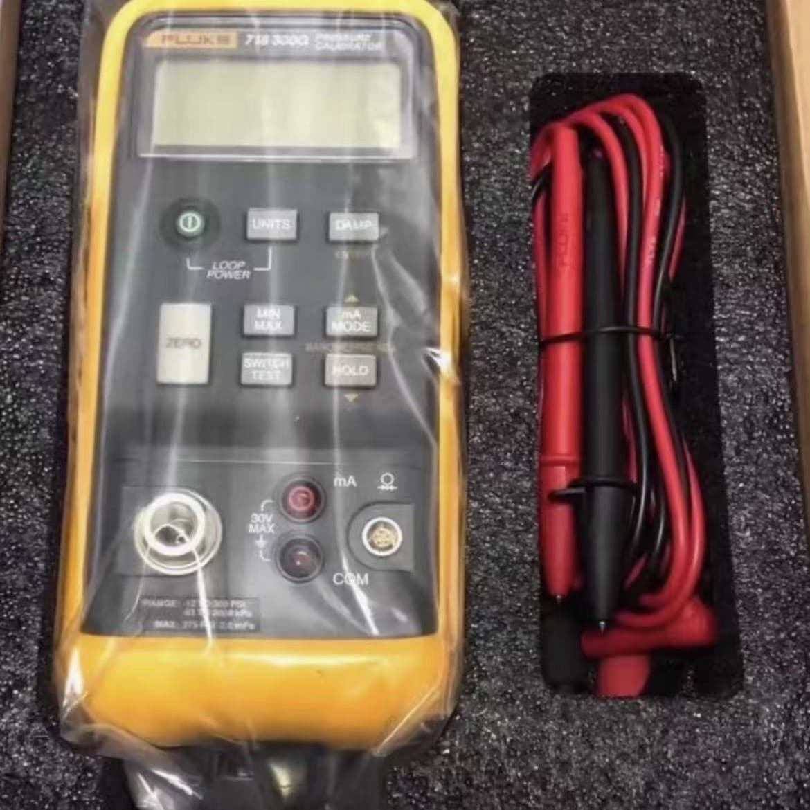 Fluke 718 Pressure Calibrator, Fluke718 1G/30G/100G/300G Pressure Calibration Instrument