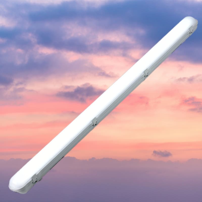 Wholesale Gucheng Waterproof Light T8 Waterproof LED Batten Light 40W Milky White Cover SMD Bridge Dock Waterproof Light Housing