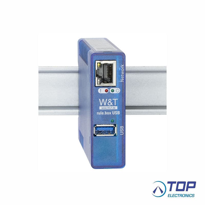 W&T Smart Gateway 53920rule.box USB Node-RED Monitoring and Control 1*network 1*USB