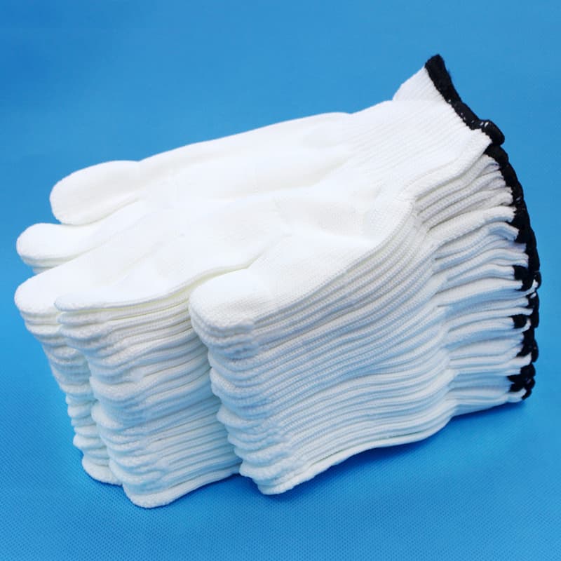Factory wholesale grinding nylon thickened gloves 700g A-grade nylon filament construction work gloves
