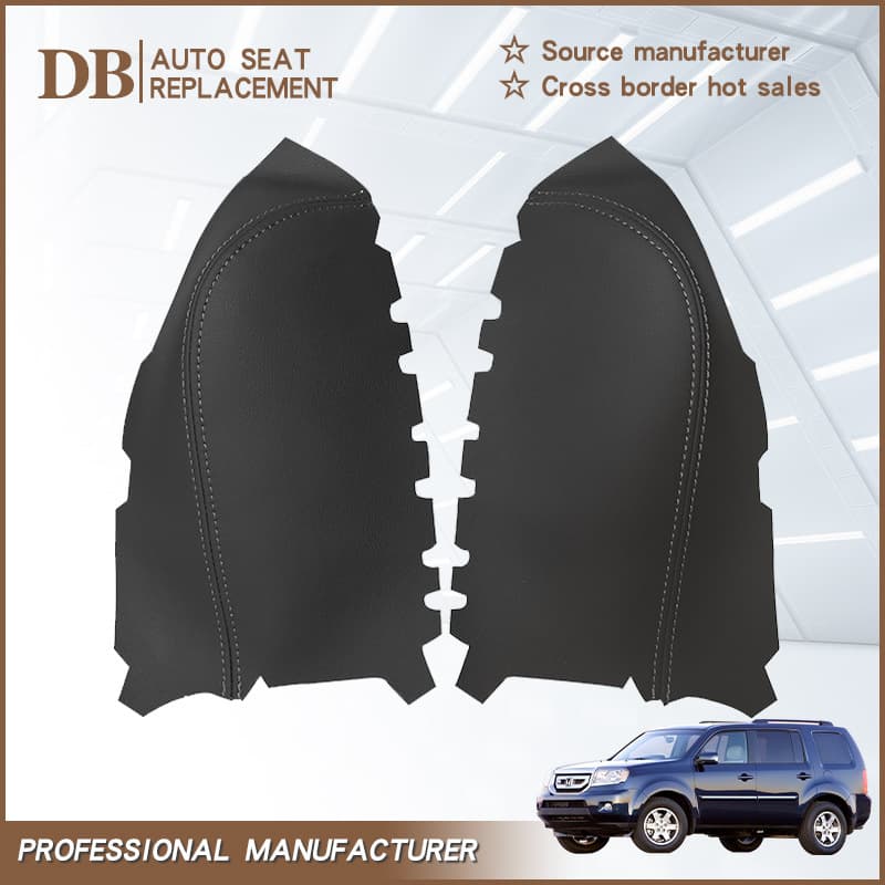 Honda Pilot 2009-2013 Front Door Panel Armrest Leather Car Interior Refurbishment Wholesale Superficial Leather Practical Use