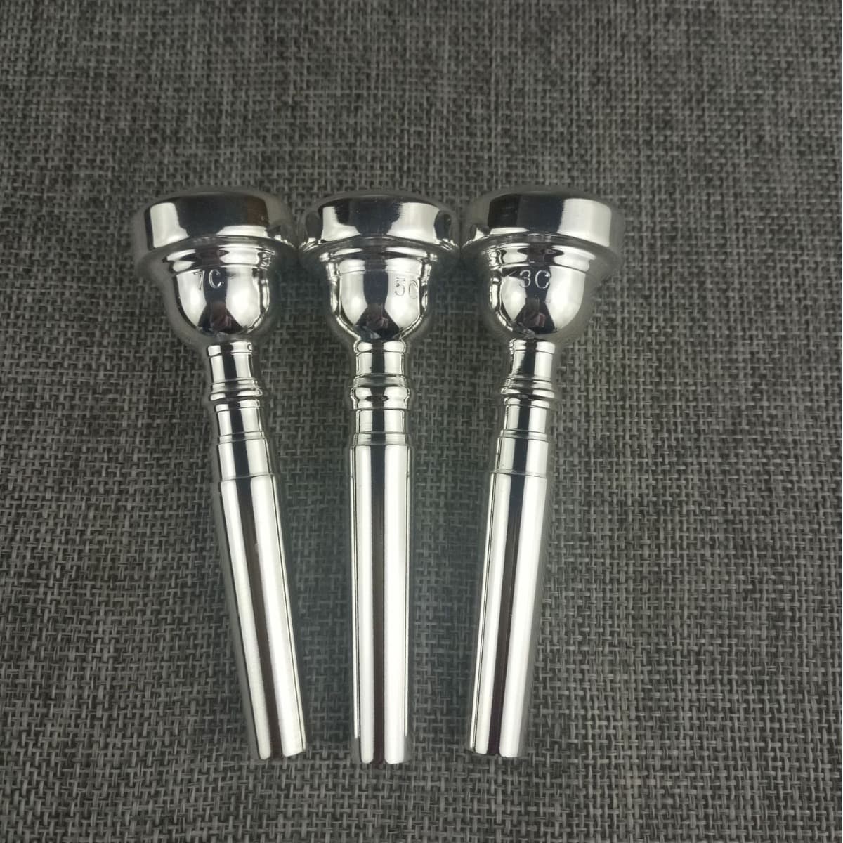Small Mouthpiece Yellow Bronze Silver Plated Chromium Small Mouthpiece 3C 5C 7C Small Mouthpiece Accessories For Sports And Entertainment